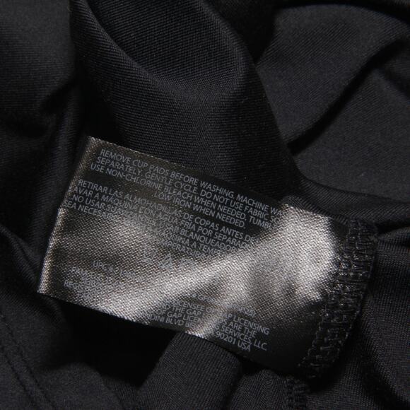 Gapfit Black One-Piece Active Tank Dress/Shorts Size Medium Shelf Bra - Picture 10 of 11